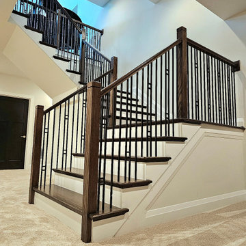 Project #109 | U-Shaped Stairs in Countryside Retreat