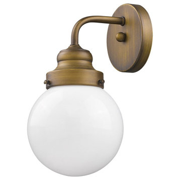 Acclaim Portsmith 1-Light Wall Sconce IN41224RB - Raw Brass