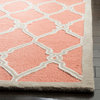 Safavieh Cambridge Collection CAM352 Rug, Coral/Ivory, 10'x14'