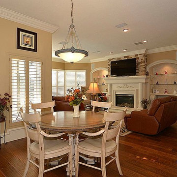 Cast Stone Fireplace Surround, Shelf Niches