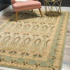 Traditional Stirling 8' Round Grass Area Rug