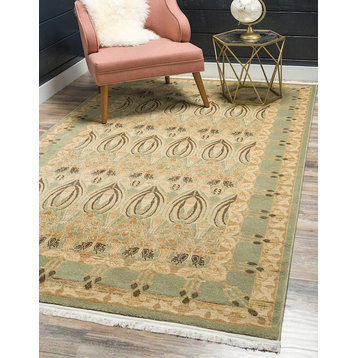 Traditional Stirling 9'x12' Rectangle Grass Area Rug