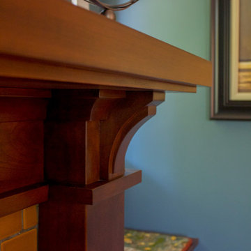 Craftsman Charm: A Fireplace Revival