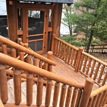 Long Lake Log Home