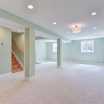 Split Level Custom Pop Top Addition Basement