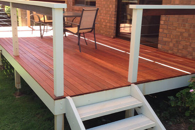 This is an example of a deck in Canberra - Queanbeyan.