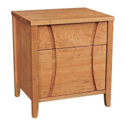 Holland 1-Drawer 1-Door Nightstand - Nightstands And Bedside Tables