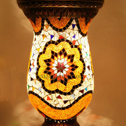 Turkish Style Mosaic Pendant Lamp 24 cm - Lighting
