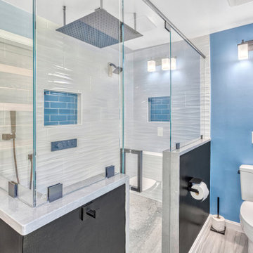 Transitional Primary Bathroom Design Lorton, VA