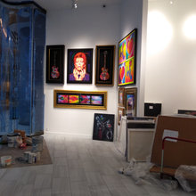 Getting gallery ready