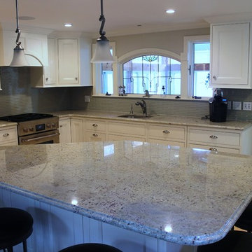Bianco Romano Granite - Ogee Edge