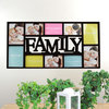 28.75" Black Dual-Sized 'Family' Collage Picture Frame