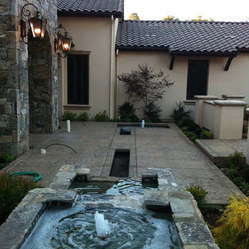 entry fountain