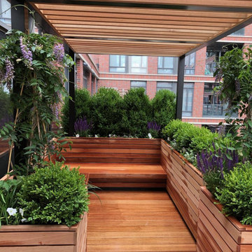Private Ipe Roofdeck and Garden Midtown East Manhattan, NY