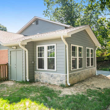 Home Office Addition + Siding Replacement - Springfield, VA