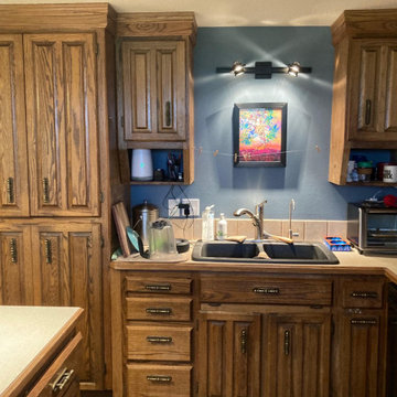 Oak Kitchen Transformation