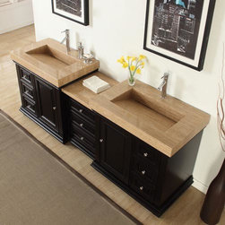 Stone Sinks Bathroom Vanities - Bathroom Vanities And Sink Consoles