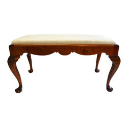 Queen Anne Sitting Bench - Indoor Benches
