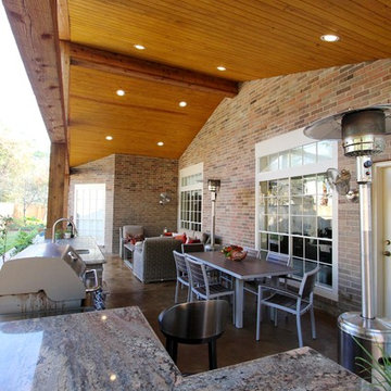 Covered Summer Kitchen