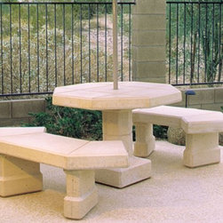 Electra Octagonal Table Set - Outdoor Dining Tables