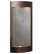 Pacifica Waters Indoor Water Fountain, Black Featherstone, Antique Bronze