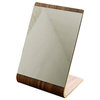 Home Decor Wooden, Single-Sided Vanity, Tabletop Makeup Mirror