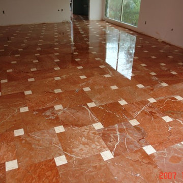 marble floors