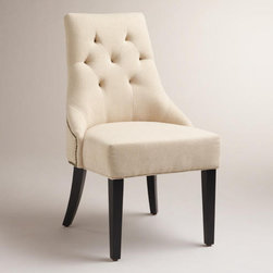 Linen Lydia Dining Chairs, Set of 2 - Dining Chairs