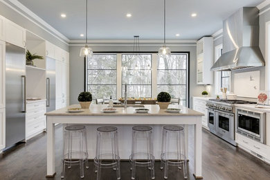 Inspiration for a transitional kitchen remodel in DC Metro