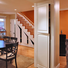 under stairs