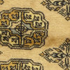 Hand-knotted Finest Peshawar Bokhara Beige Wool Rug 4'2" x 6'5"