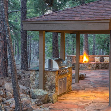Flagstaff Fire Pit and Barbecue