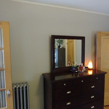 Current kitchen and bedroom