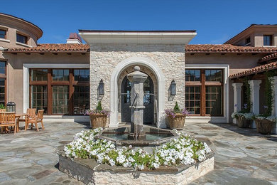 Mediterranean exterior home idea in Other