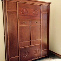 Paula and Brian's custom wall bed - Murphy Beds