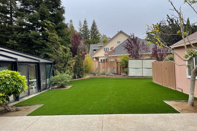 Photo of a traditional landscaping.