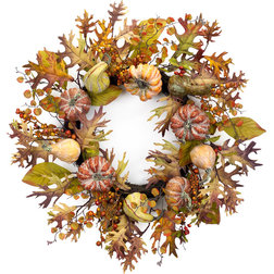 Farmhouse Wreaths And Garlands by Melrose International LLC