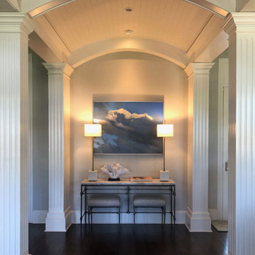 Installation of painting entitled Cumulus 2