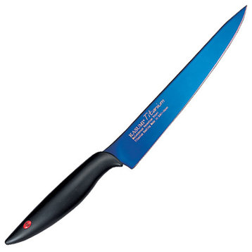 Chroma Kasumi Titanium - 7 3/4" Carving Knife - Blue