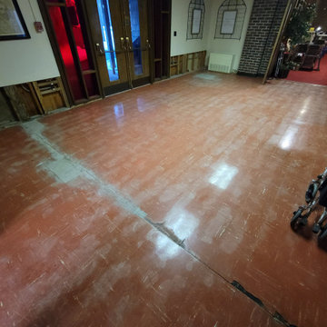 Church Restoration after massive flood