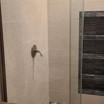 Custom Tile 5x5 shower W/Dual shower heads