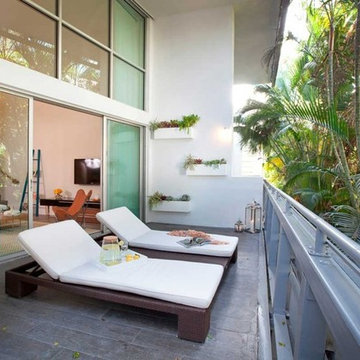 South Beach Chic - Miami Home Renovation by Newman Construction