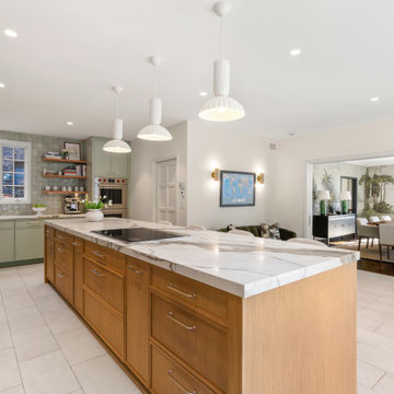 Open Kitchen for Hosting + Dining Connection