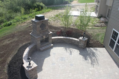 Outdoor Fireplace - Westerville OHIO