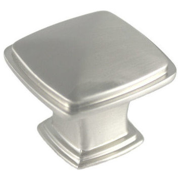 Cosmas 4391SN Satin Nickel 1-1/4” Square Cabinet Knob