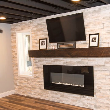 Custom Home Bar & Basement Renovation