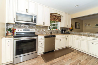 Transitional kitchen photo in Other