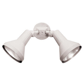 Nuvo 2-Light Halogen Outdoor Light Fixture, White