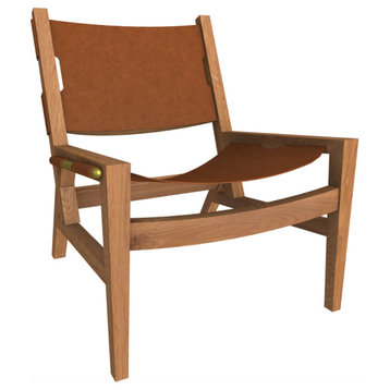Kent Lounge Chair, Finish: Ginger, Umber