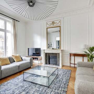 La renaissance d’un appartement haussmannien parisien